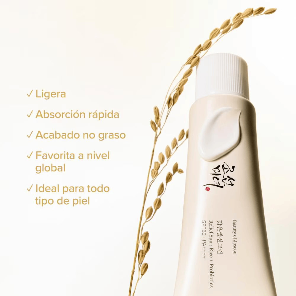 Relief Sun : Rice + Probiotic SPF50+ PA++++, 50 ML