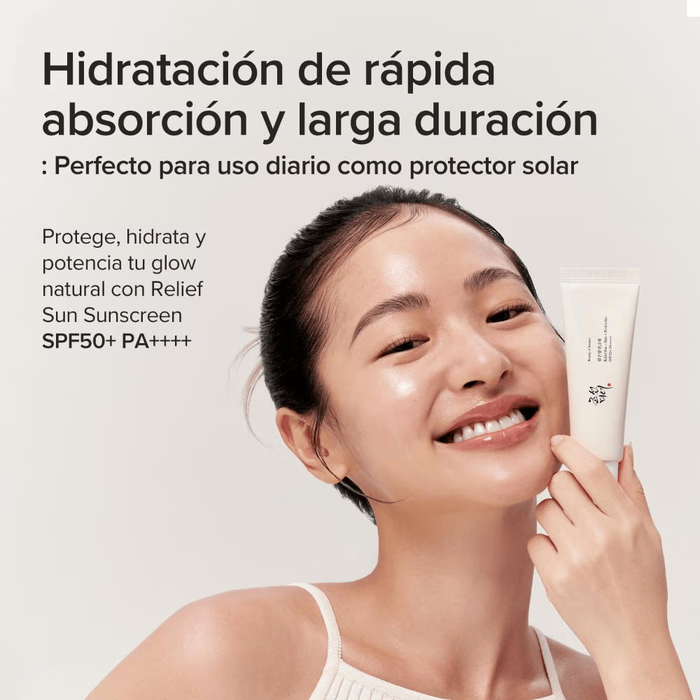 Relief Sun : Rice + Probiotic SPF50+ PA++++, 50 ML