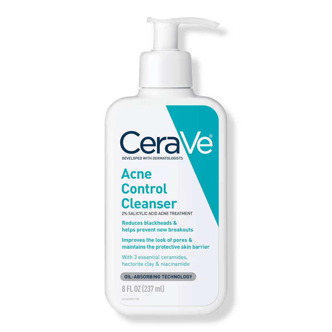 CeraVe CeraVe Acne Face Cleanser con 2% de ácido salicílico